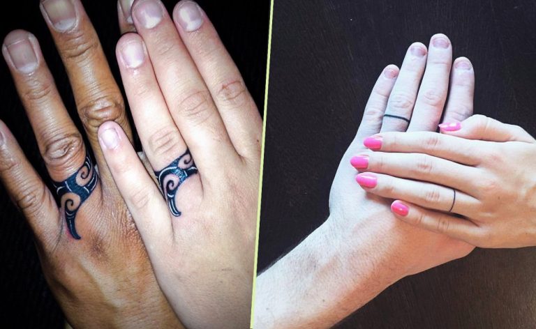 21 Forever United: Wedding Ring Tattoos Designs