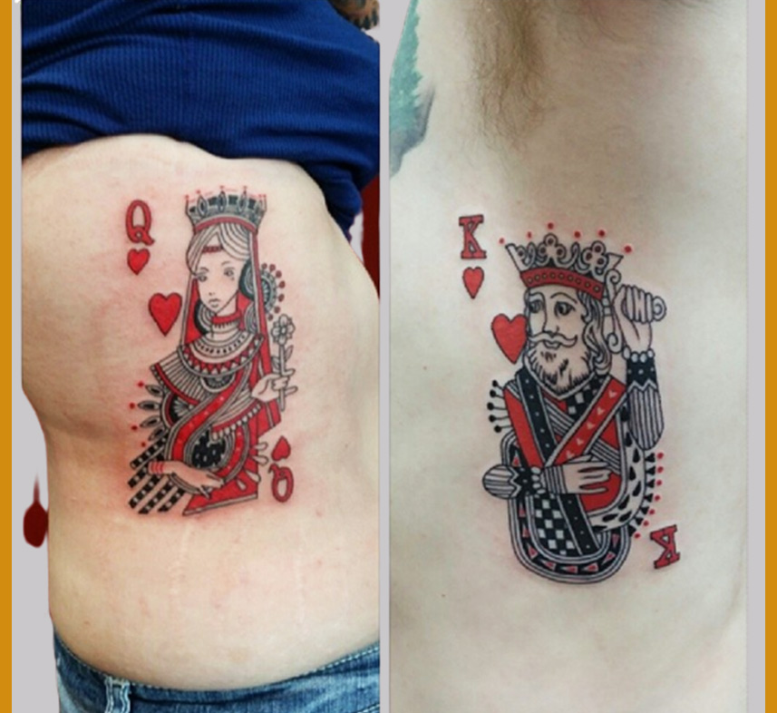 The Symbolism Behind King and Queen Tattoos