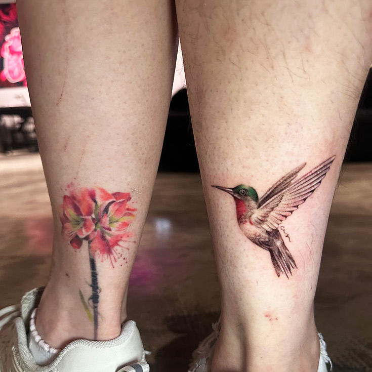 Bird & Cage Tattoos