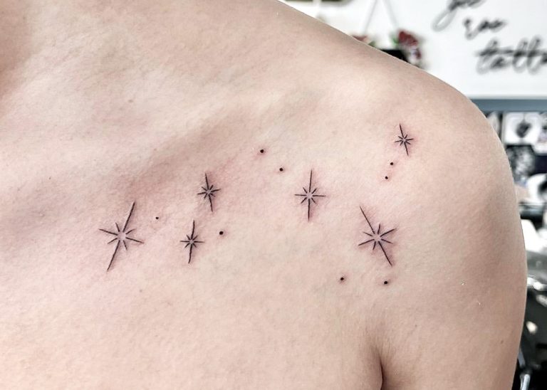 19 Popular Star Tattoo Designs - Beautyholo