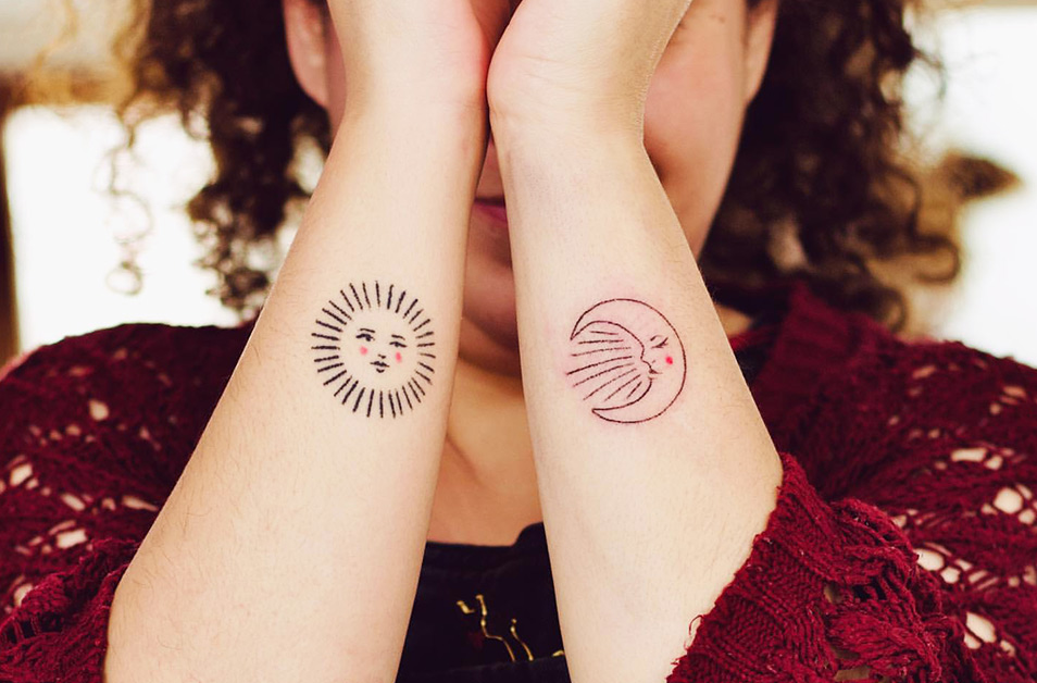 The Symbolism Behind Sun and Moon Tattoos