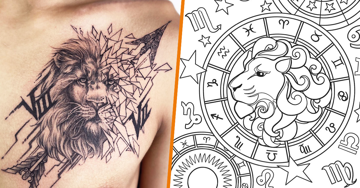 [5th] Creative Leo tattoo Designs & Meanings