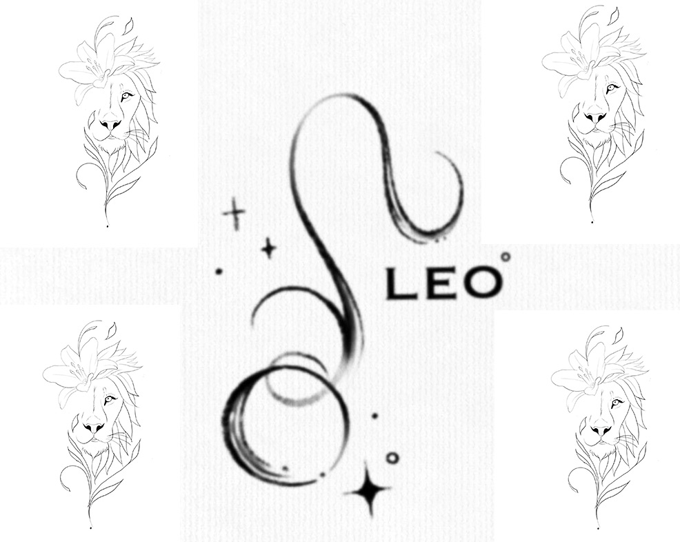 Leo Zodiac Tattoos for Females
