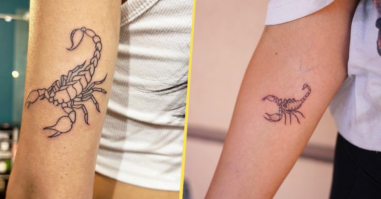 [8th] Scorpio Tattoo Designs: Enigmatic Beauty