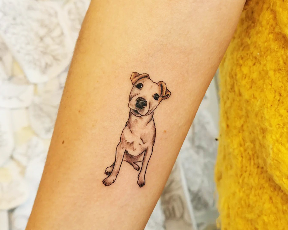 Dog Tattoos for Females