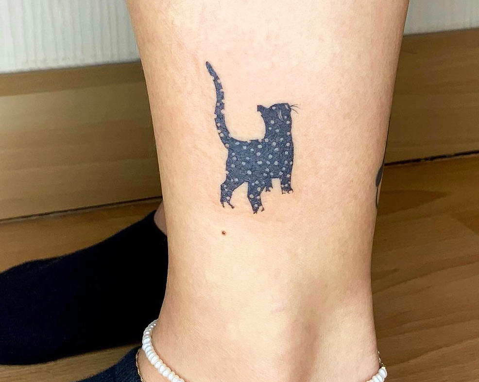Popular Small Cat Tattoo Designs