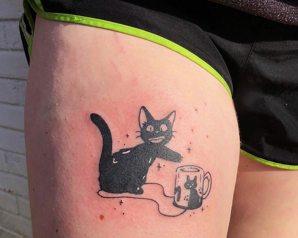 Cat Tattoos for Females