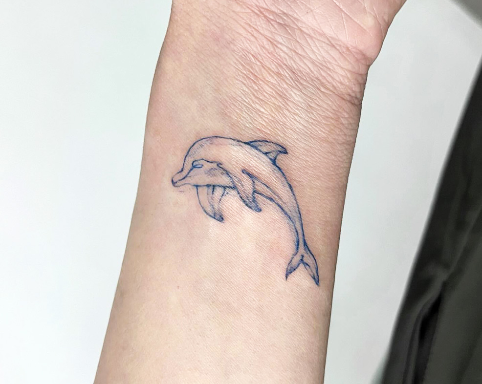 Popular Dolphin Tattoo Designs