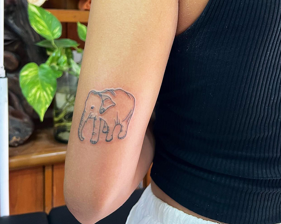 Elephant Tattoo Designs for Women