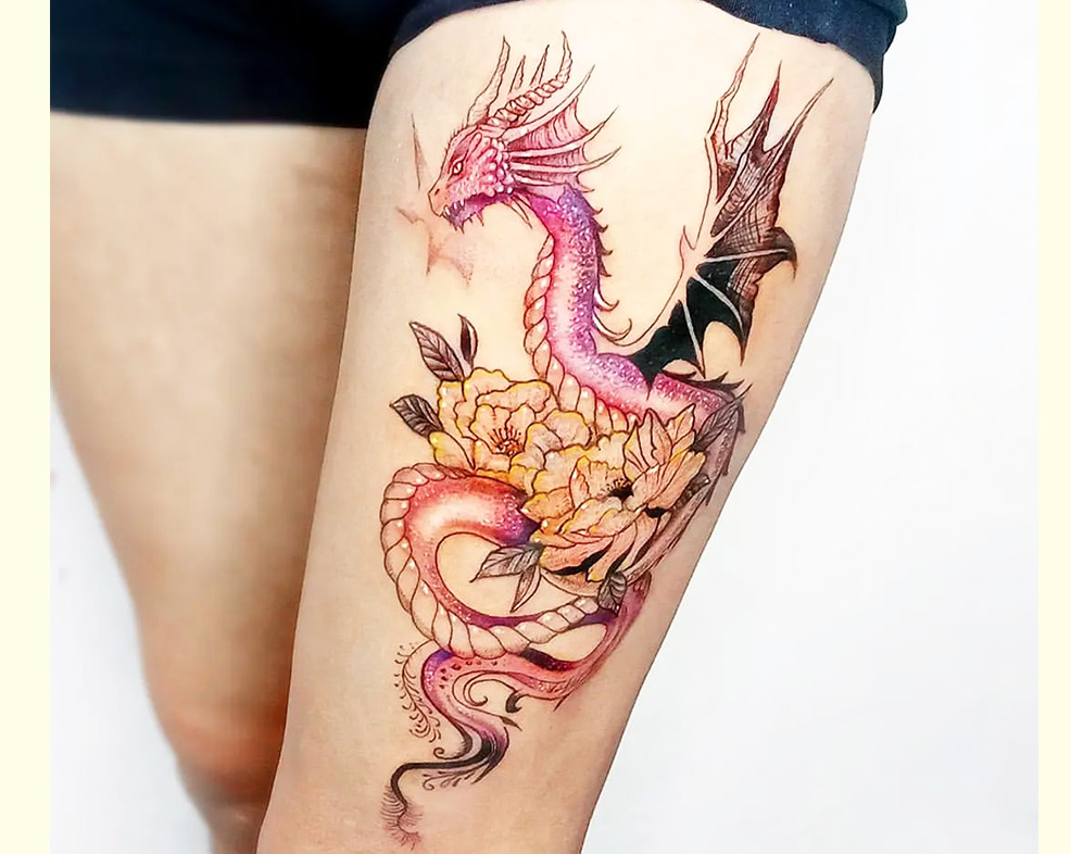 Dragon Tattoos Idea