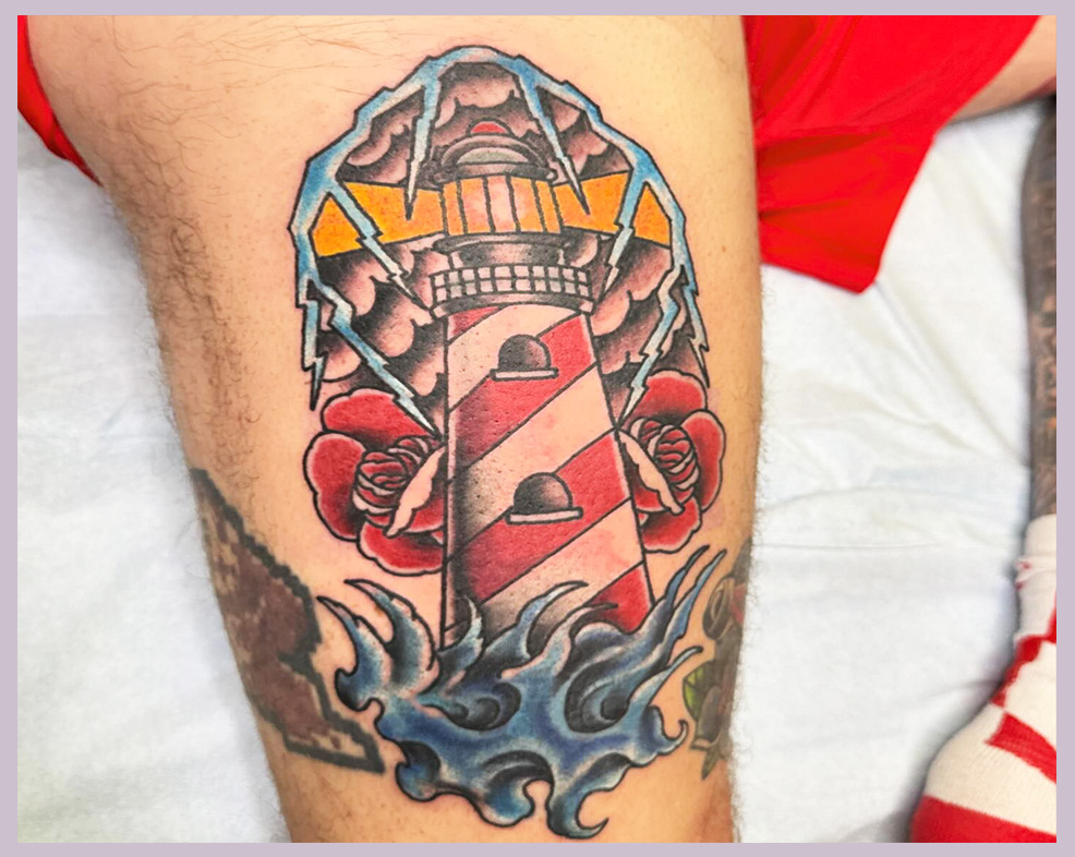 Evolution of Lighthouse Tattoo Designs
