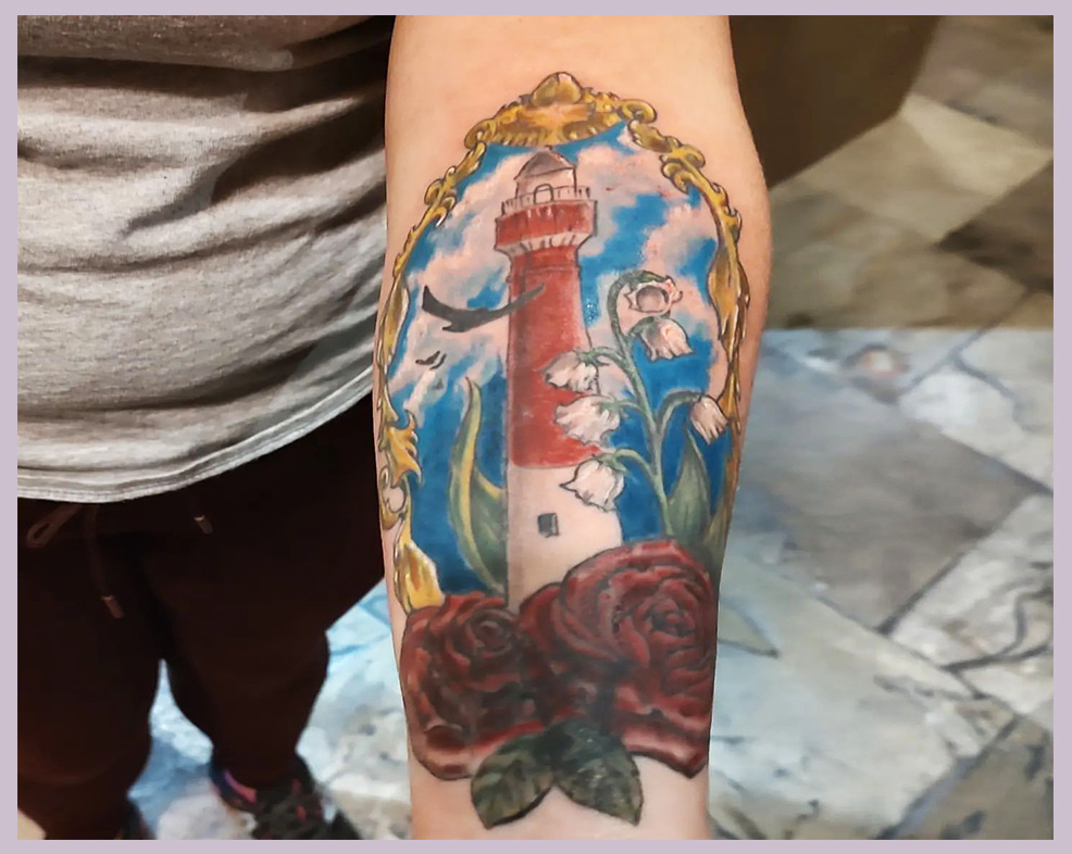 Celebrities with Lighthouse Tattoos