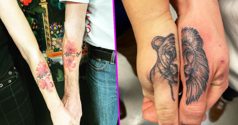 17 Best Husband and Wife Tattoos Ideas