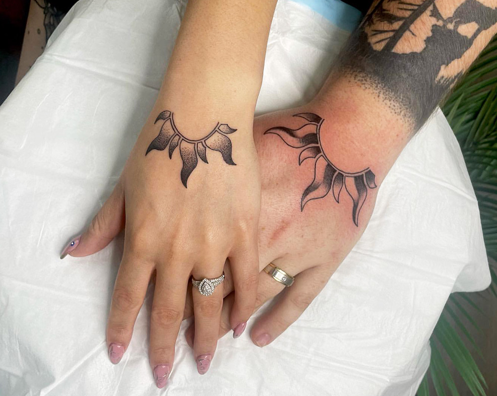 Husband and Wife Tattoos With Meaning
