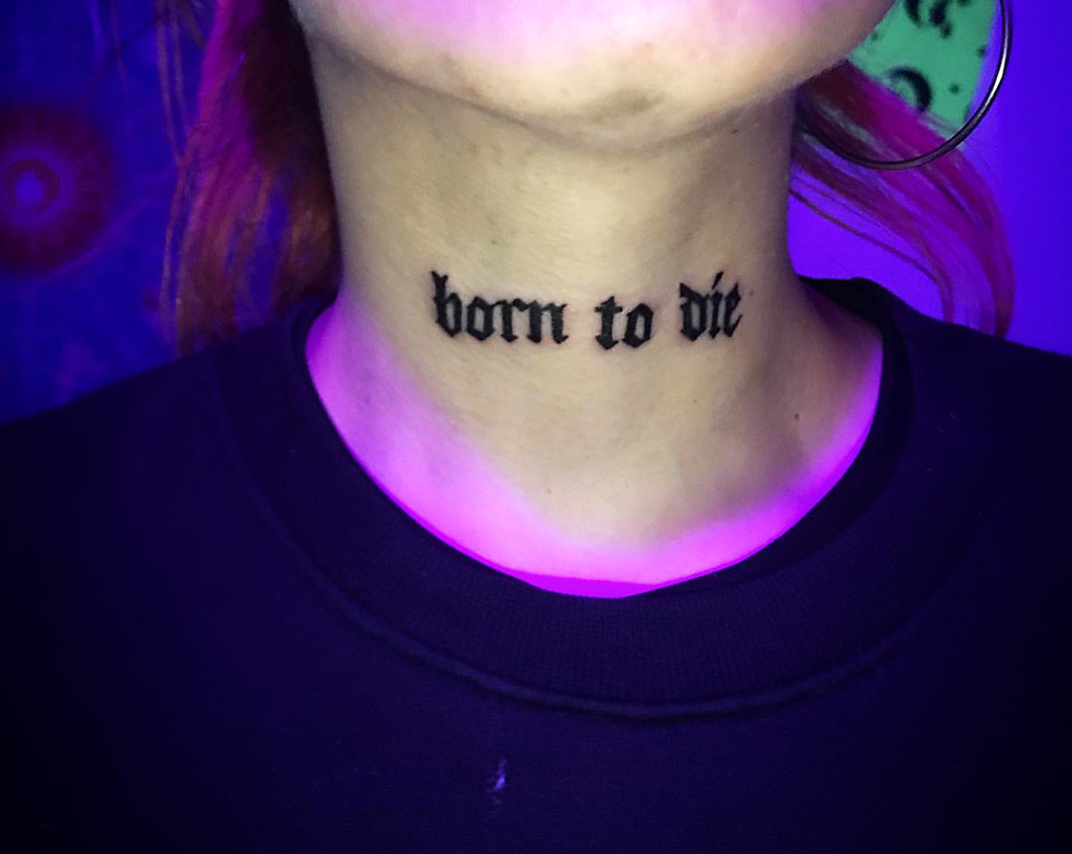 Rebellion Against Conformity - Born to Die Tattoo